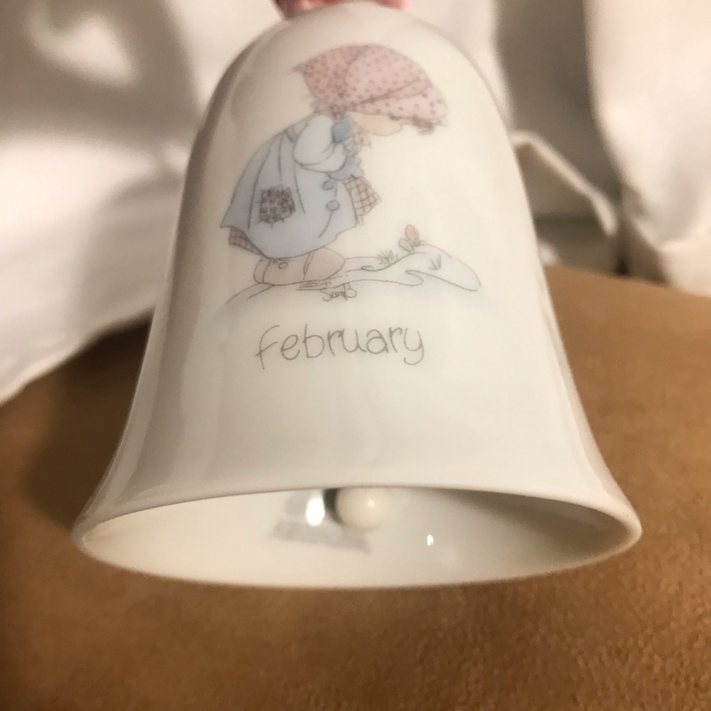 Precious moments vintage figurine bell